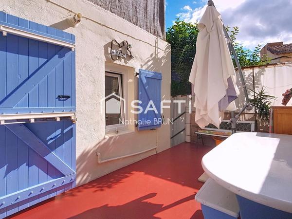 Maison coup de coeur de 62m², garage, 2 terrasses