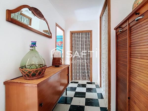 Maison coup de coeur de 62m², garage, 2 terrasses