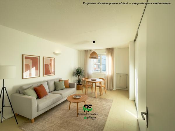 Appartement 1 pièce - 33 m² Exclusivité efficity