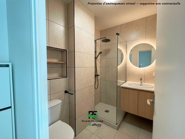 Appartement 1 pièce - 33 m² Exclusivité efficity