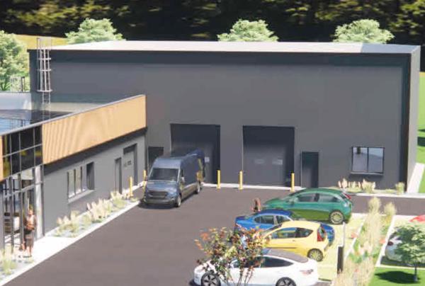 A LOUER : TRES BEAU LOCAl D'ACTIVITÉ NEUF 270 m2 - NORD de Nantes (Treillières)