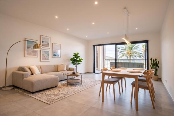 Appartement vue port et mer avec terrasse et garage
