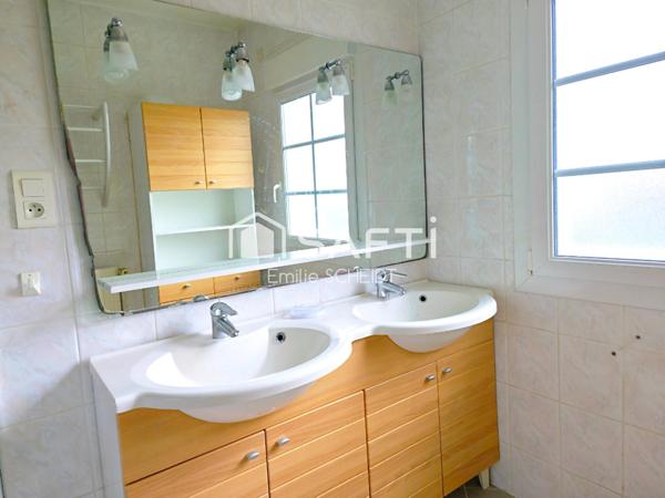 Maison T6 106 m², 4 chambres, Jardin calme sans vis-à-vis