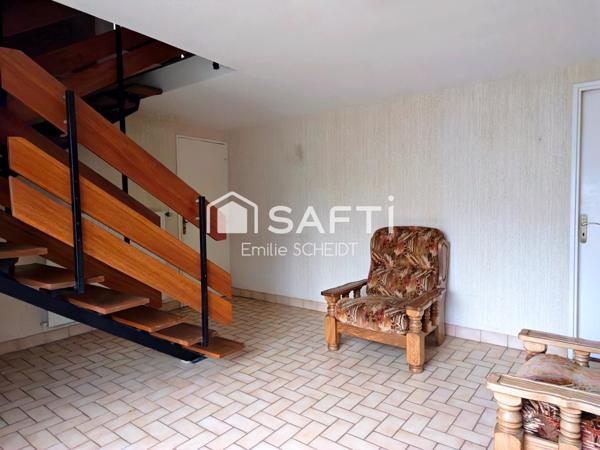 Maison T6 106 m², 4 chambres, Jardin calme sans vis-à-vis