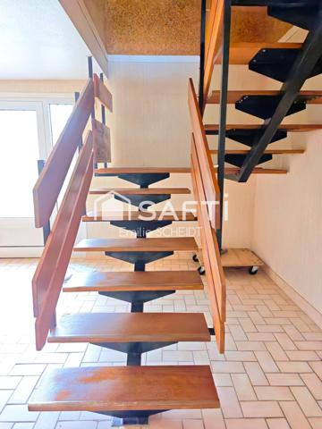 Maison T6 106 m², 4 chambres, Jardin calme sans vis-à-vis