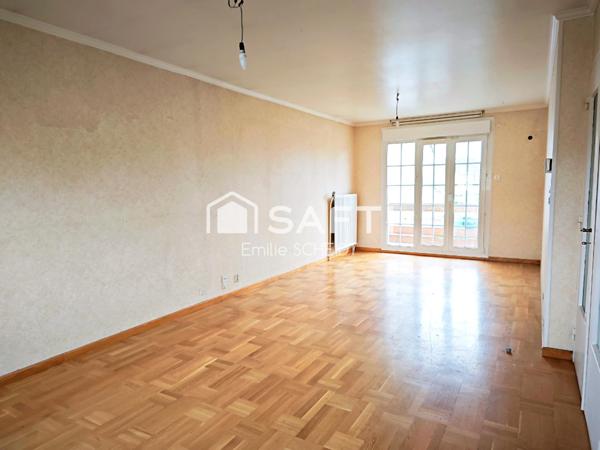 Maison T6 106 m², 4 chambres, Jardin calme sans vis-à-vis