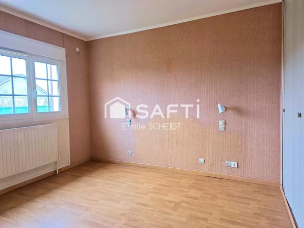Maison T6 106 m², 4 chambres, Jardin calme sans vis-à-vis