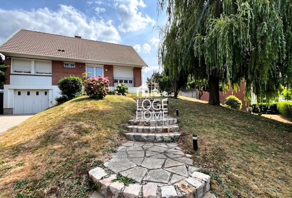 Coup de coeur a eleu-dit-leauwette : maison individuelle en briques, 4 chambres, jardin et sous sol complet !