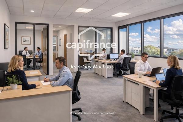 À louer bureaux 127 m² Toulouse Sud avec parking idéal PME