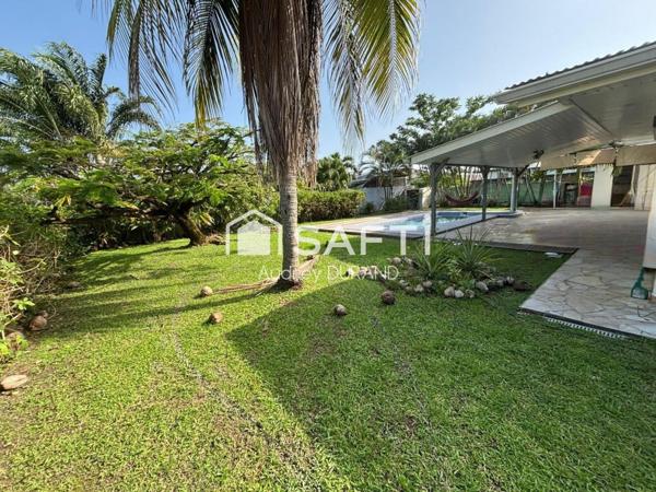 Charmante maison de plain-pied avec piscine – Quartier calme et recherché