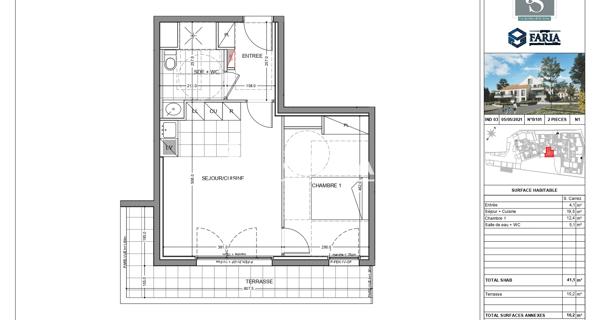 Location Appartement 12 pièces 40 m² - Saint-pierre-du-perray 91280