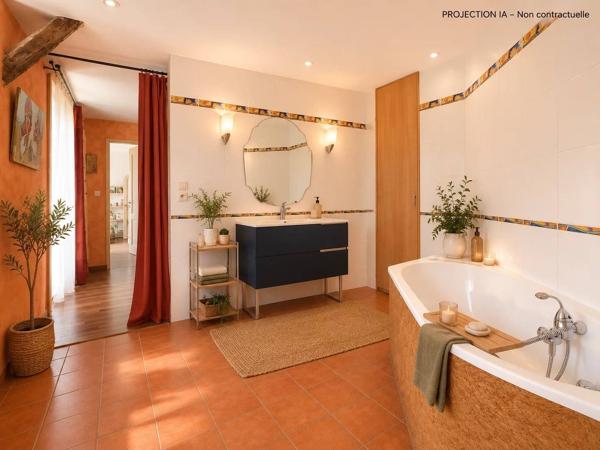 Chinon centre – Maison de caractère 250 m², 4 chambres, cour intérieure et verrière