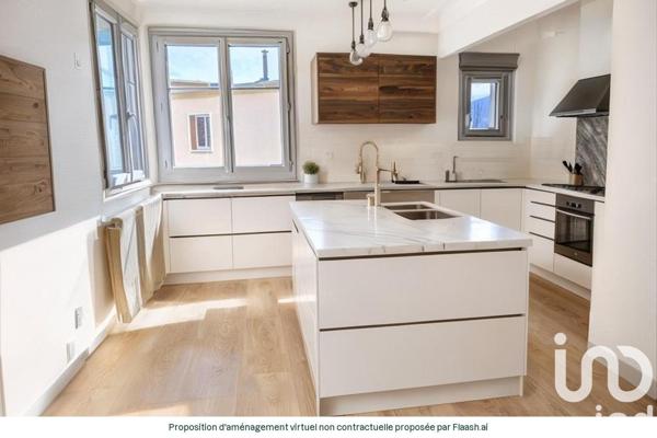 Appartement à vendre 4 pièces 58 m² Saint-Martin-le-Vinoux