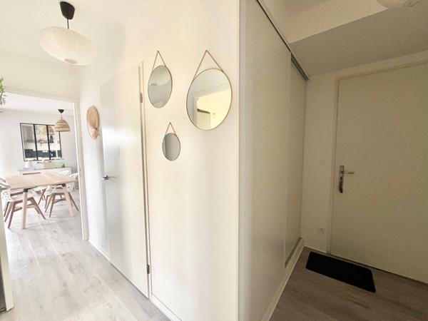 A VENDRE appartement Biéville Beuville 3 pièce(s) - vendu libre - belle orientation - jardin - terrasse - parkings