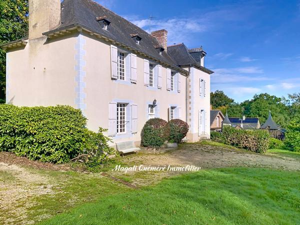 Iffendic (35750) Manoir 8 pièces - 180 m² habitables dans son parc arboré de 1 ha 45