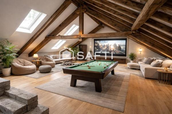 Grands volumes et 4 à 5 chambres au calme