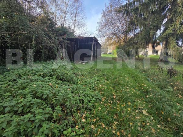 Terrain constructible avec étang