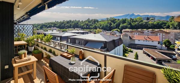 Appartement à vendre 5 pièces entre ville et lac - AIX LES BAINS (73)  Dernier étage