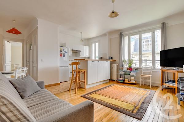 Appartement F2 à vendre  2 pièces - 45,35 m 2   PARIS  - 75009