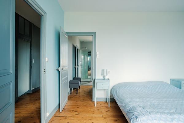 Maison d’architecte et panorama sur la vallée à Thouars