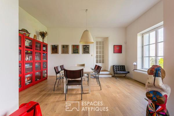 Maison ancienne avec piscine et vue imprenable