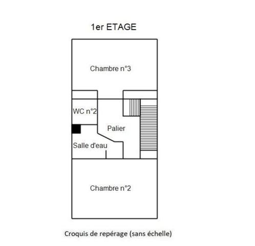 MAISON en impasse 3 CH + BUREAU + STUDIO INDEPENDANT + GARAGE