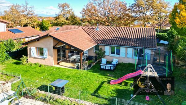 Villefontaine (38090) Maison individuelle plain-pied 118m², terrain 789m² avec piscine à Villefontaine