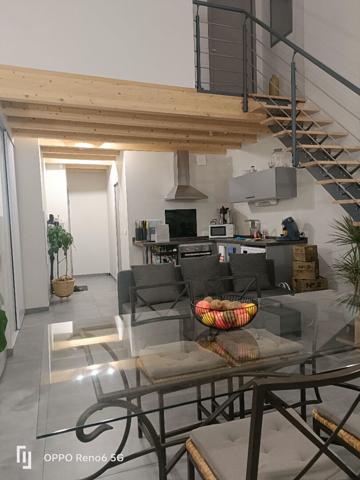 Duplex au dernier étage centre-ville