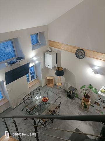 Duplex au dernier étage centre-ville