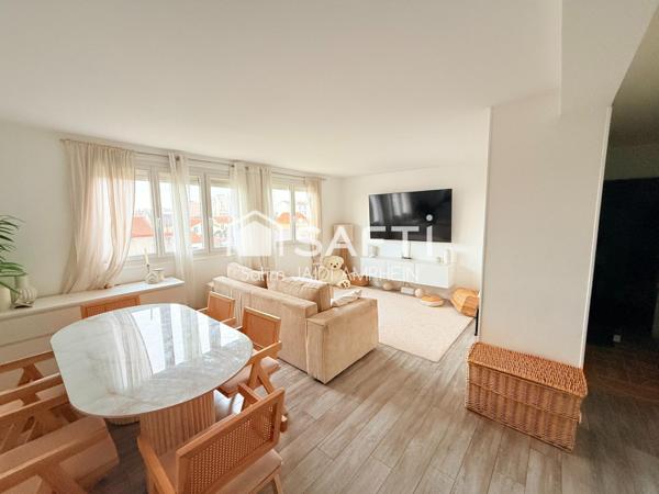 Appartement lumineux proche Paris, RER, et commodités