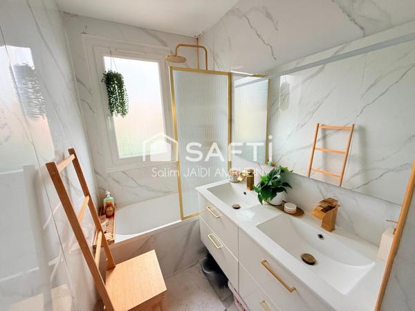 Appartement lumineux proche Paris, RER, et commodités