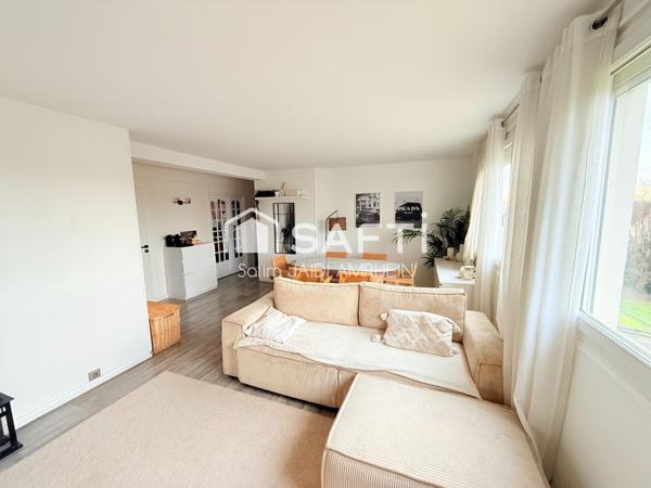 Appartement lumineux proche Paris, RER, et commodités