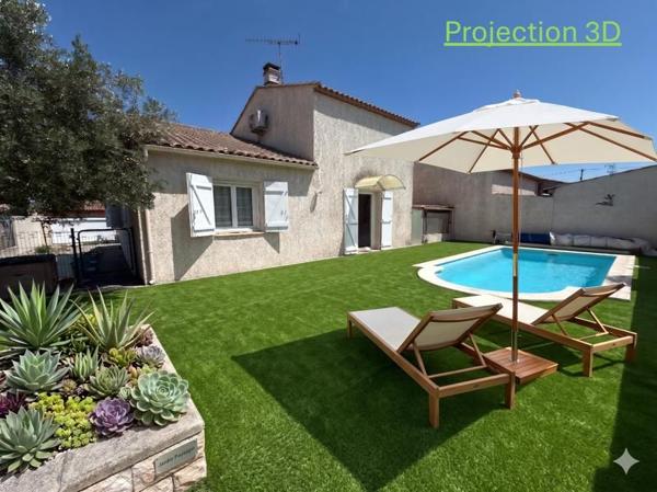 Maison à vendre 284 900 € Sauvian 6 p 117 m² DPE C