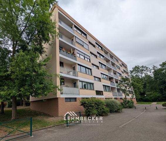 Appartement 2 pièces - 62m² - Balcons/Cave - Illkirch-Graff.
