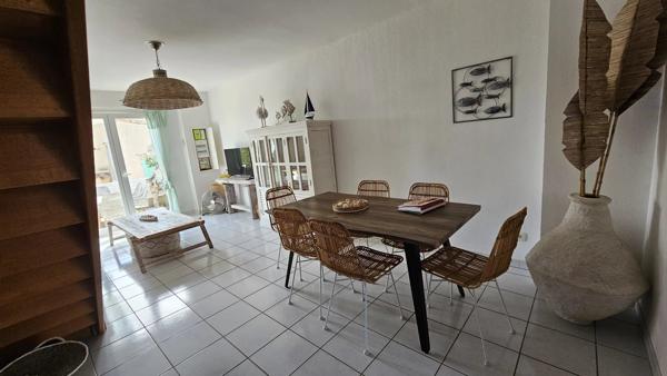 Splendide pavillon T3 avec vue mer – Résidence avec piscine à Saint Pierre La Mer
