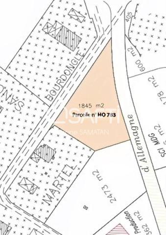 Terrain constructible en Zone Industrielle de 1 845 m² - Montauban Sud