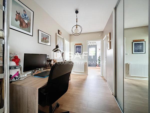 Appartement avec beau jardin et 2 chambres en centre ville