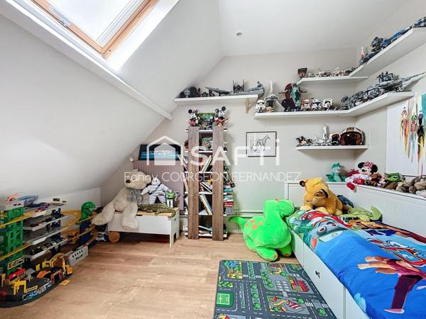 Appartement avec beau jardin et 2 chambres en centre ville