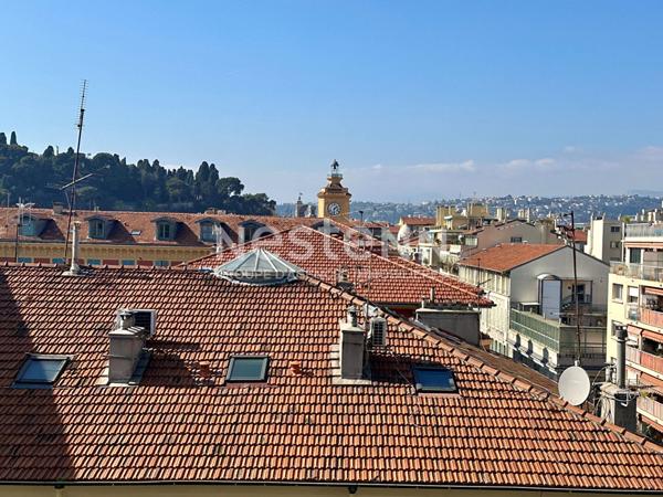 Appartement 3 pièces à vendre à Nice - Vue dégagée, terrasse et garage en sus