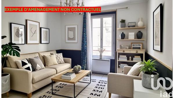 Appartement à vendre 1 pièce 25 m² Paris 20