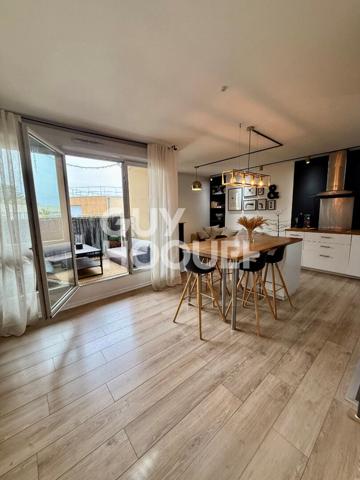 A louer - 3 p meublé avec terrasses - 66 m² - EPINAY-SUR-SEINE