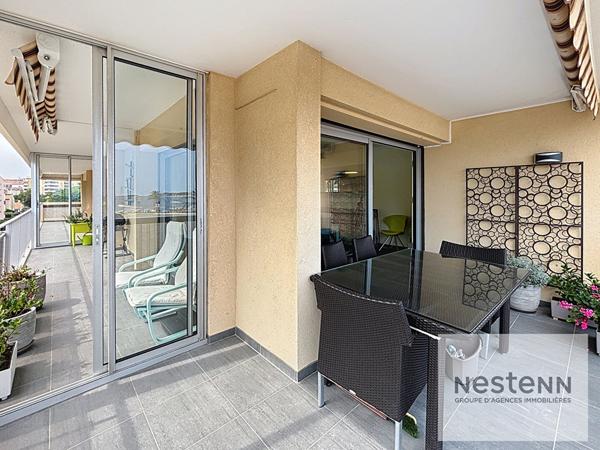 Frejus Plage - 3 Chambres, Vue Mer, Grande Terrasse Cave et Parking Prive