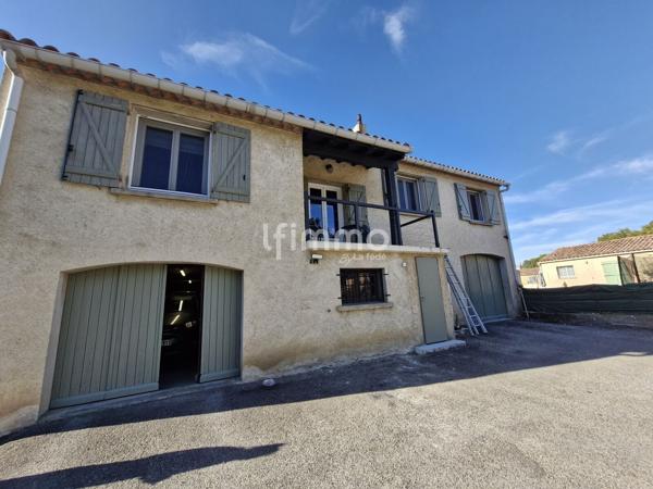 Maison familiale 98m² avec piscine et grands garages – Montazels