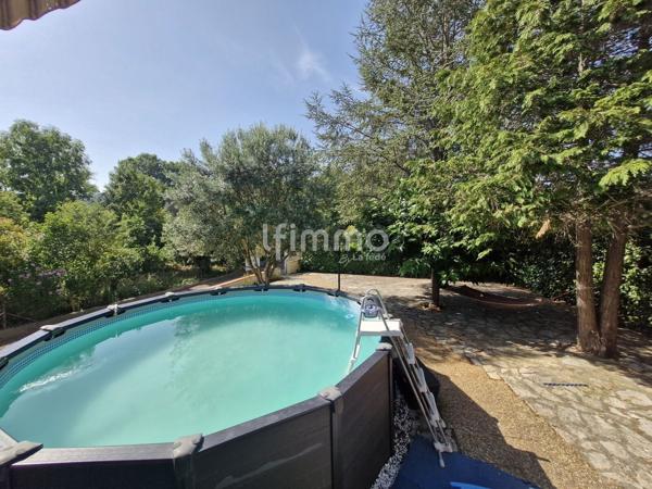 Maison familiale 98m² avec piscine et grands garages – Montazels