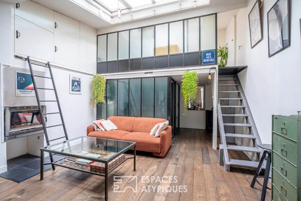 Loft en triplex aux multiples verrières