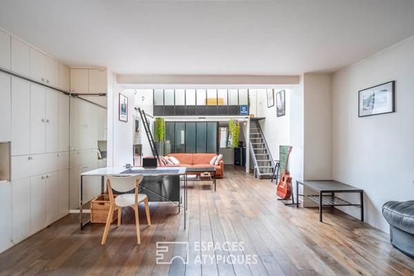 Loft en triplex aux multiples verrières
