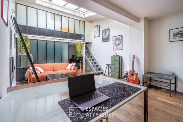 Loft en triplex aux multiples verrières