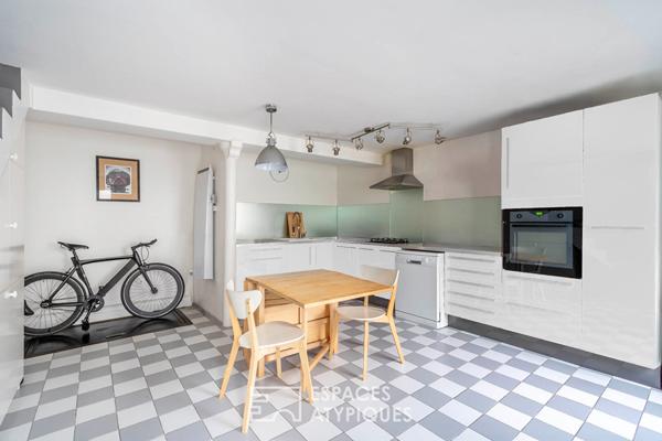 Loft en triplex aux multiples verrières
