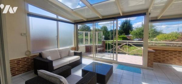 A VENDRE MAISON SEMI-INDIVIDUELLE  A HALLENNES LEZ HAUBOURDIN MAISON AVEC JARDIN ET GARAGE