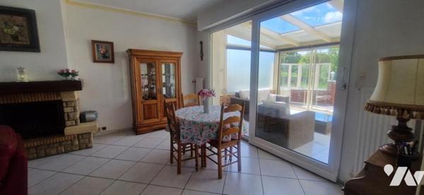 A VENDRE MAISON SEMI-INDIVIDUELLE  A HALLENNES LEZ HAUBOURDIN MAISON AVEC JARDIN ET GARAGE